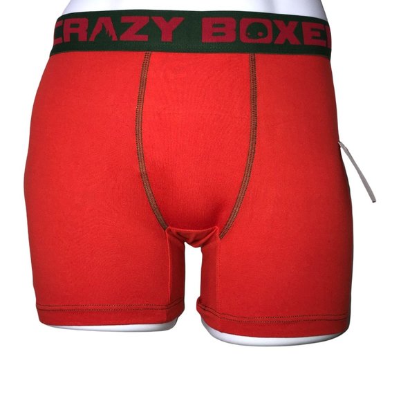 NWT Crazy Boxer 2 Pack Funny Gingerbread Oh Snap Christmas Holiday Underwear S - Picture 6 of 10